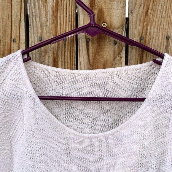 Sweater pull over striped short sleeve round neck - Picture 7 of 7